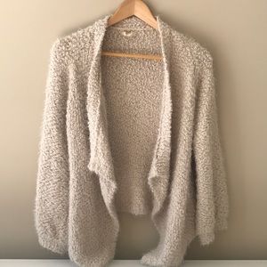 fuzzy teddy sweater